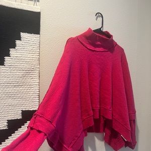 Like new free people cowl thermal flowy top